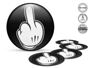 Wheel Badge Brand Sports Temporal Surge Grid